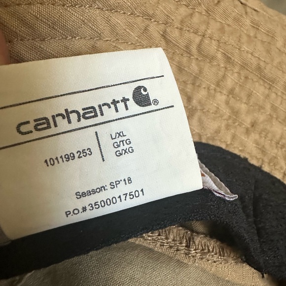 Carhartt Khaki Outdoor Hat fishing outdoor unisex - Picture 6 of 6
